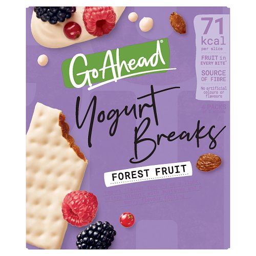 McVities Go Ahead Yogurt Breaks Forest Fruits (142g)