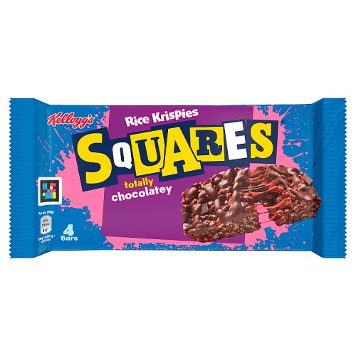 Kelloggs Rice Krispie Squares Chocolatey 4 Pack (144g)