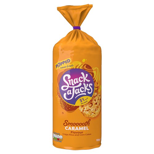 Quaker Jumbo Snacks A Jacks Caramel (159g)