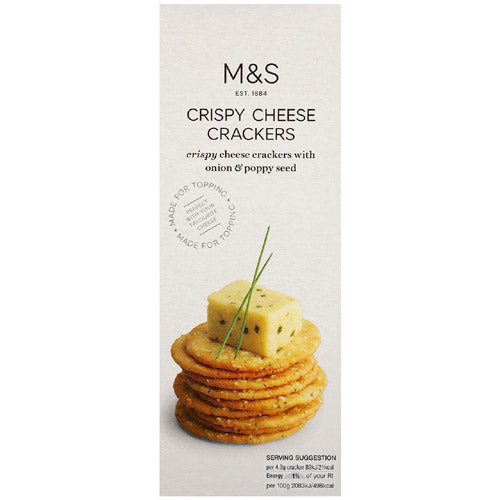 Marks and Spencer Crispy Cheese Crackers (150g)