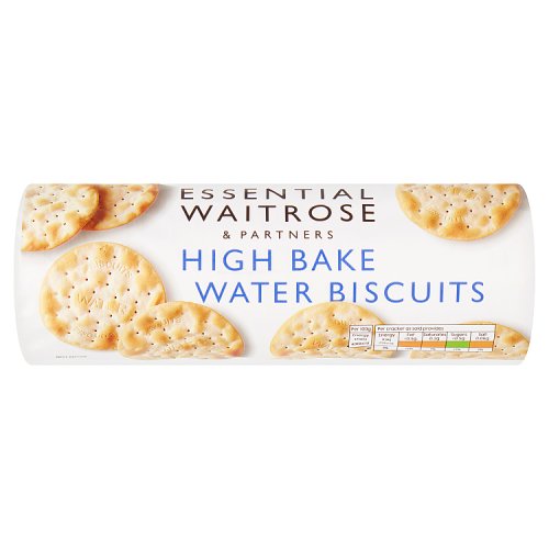 Essential Waitrose High Bake Water Biscuits (200g)