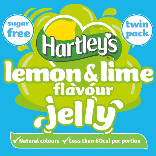 Hartley's Sugar Free Lemon & Lime Jelly Crystals 2x23g