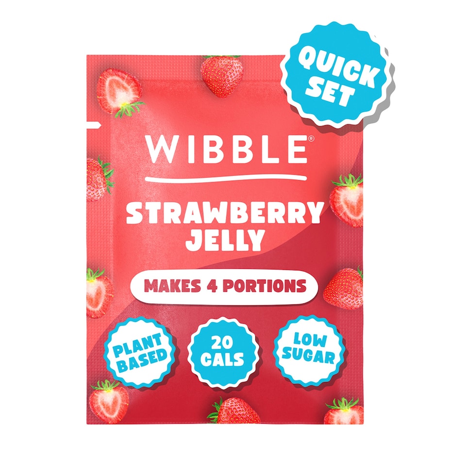 Wibble Strawberry Jelly Crystals 57g