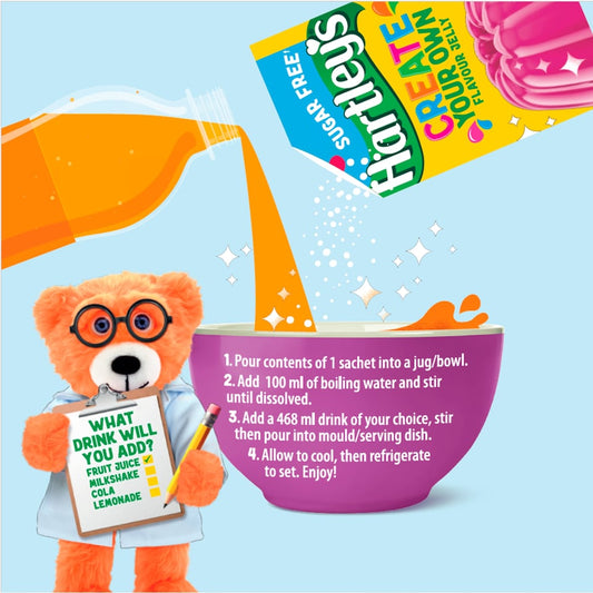 Hartley's Sugar Free Create Your Own Jelly Crystals 2x23g
