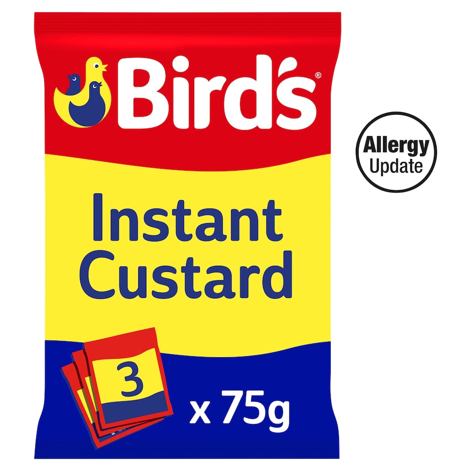 Birds Instant Custard Original 3 x 75g (225g)