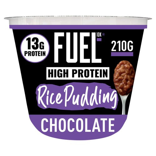 Fuel10K Chocolate Flavour High Protein Rice Pudding 210g