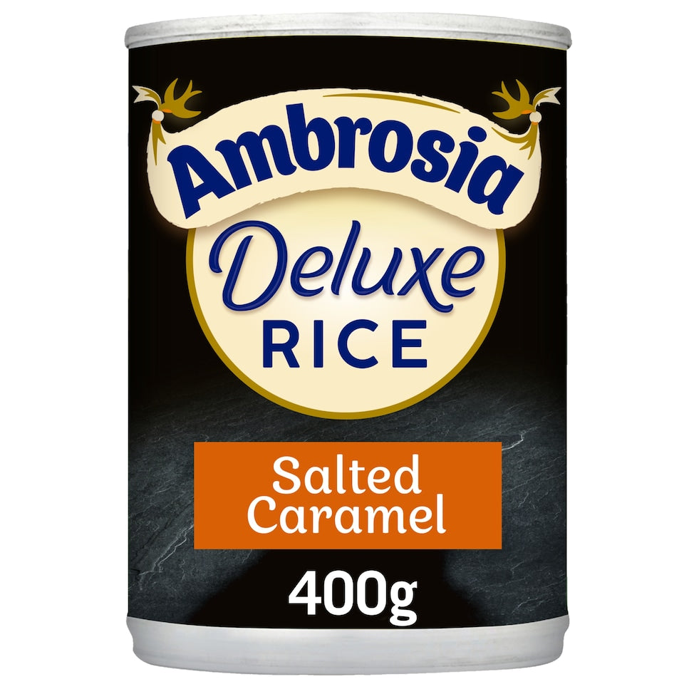 Ambrosia Deluxe Salted Caramel Rice Pudding Dessert Can 400g