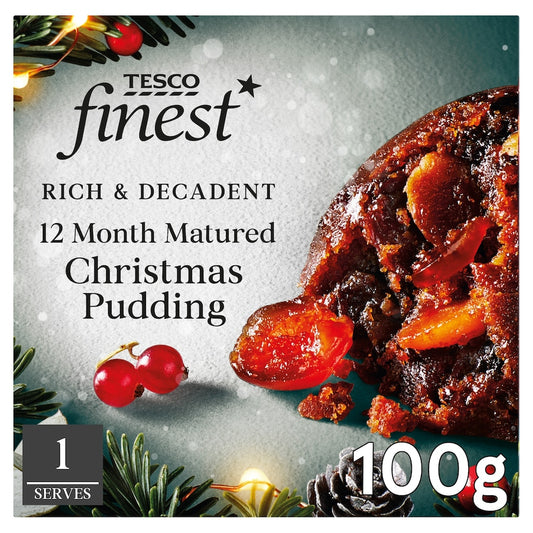 Tesco Finest Christmas Pudding 100g