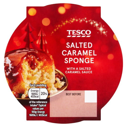 Tesco Salted Caramel Sponge Pudding 100g