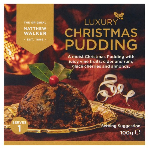Matthew Walker Decadent Christmas Pudding 100g