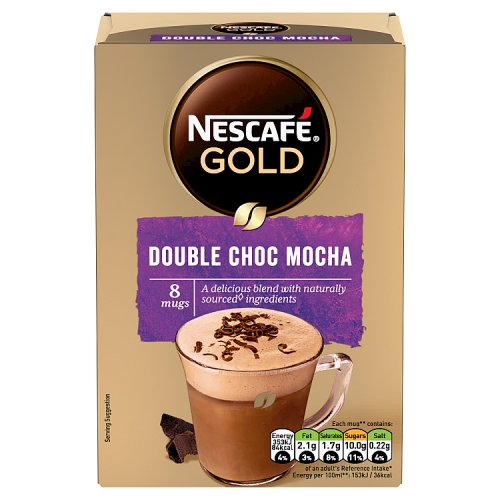 Nescafe Gold Double Choca Mocha 8 Sachets 167g