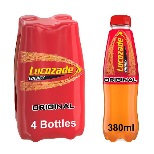 Lucozade Original 4 Pack 1520g