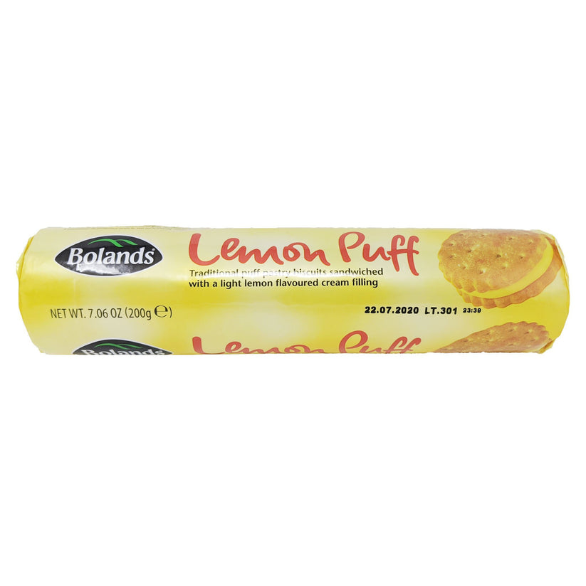 Bolands Lemon Puff Biscuits 200g