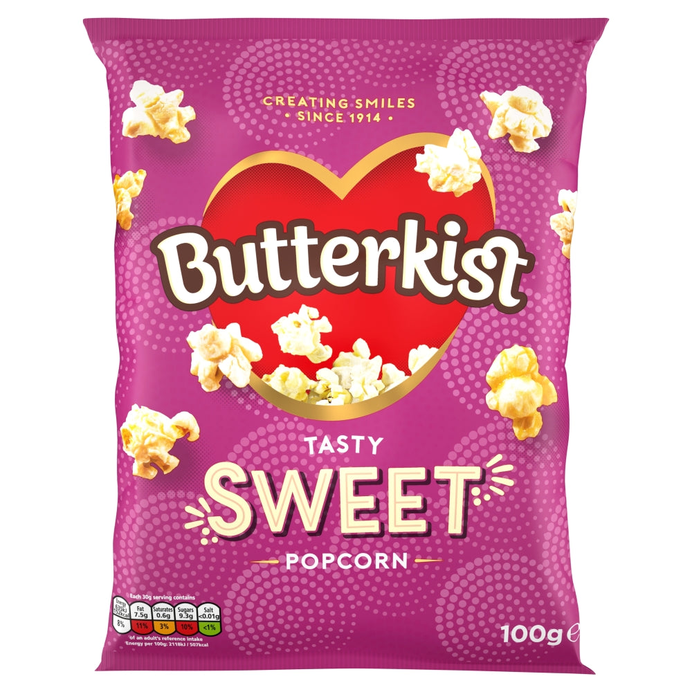 Butterkist Cinema Sweet Popcorn (100g)