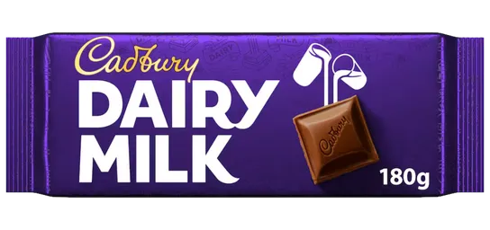 Cadbury Dairy Milk Classic Chocolate Bar 180g