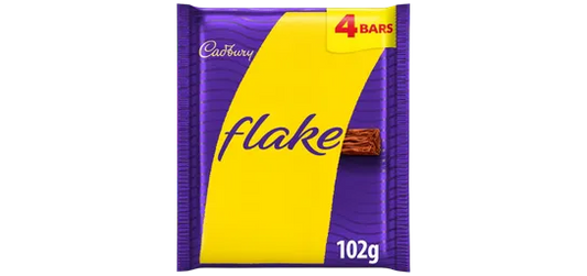 Cadbury Flake Chocolate Bar 4 Pack Multipack