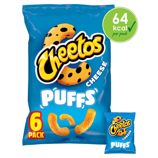 Cheetos Cheese Puffs Multipack 6 x 13g (78g)