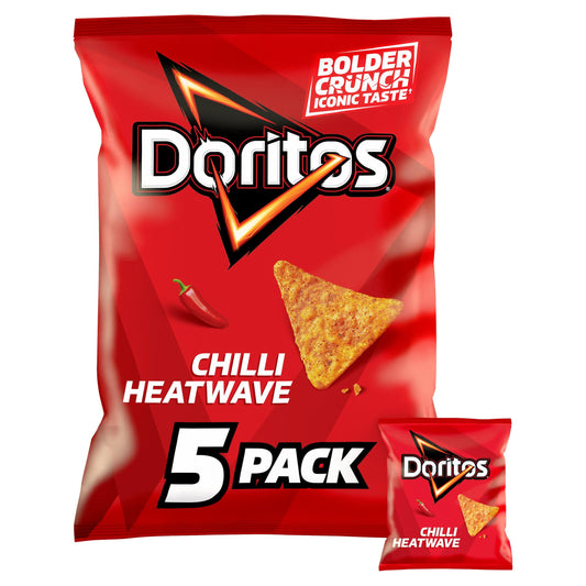 Doritos Chilli Heatwave Multipack 5 x 30g (150g)