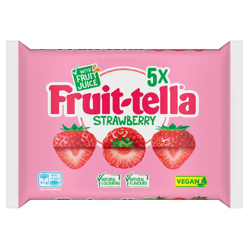 Fruittella Strawberry 5 x 41g (205g)