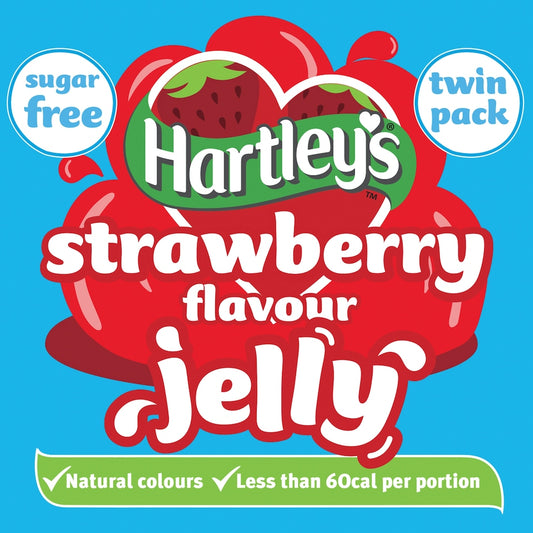 Hartley's Sugar Free Strawberry Jelly Crystals 2 x 23g