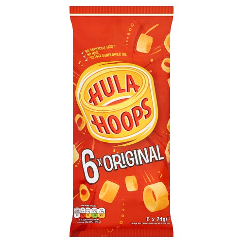 KP Hula Hoops Original Multipack 6 x 24g (144g)
