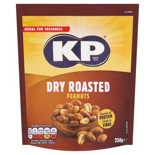 KP Dry Roasted Peanuts (250g)