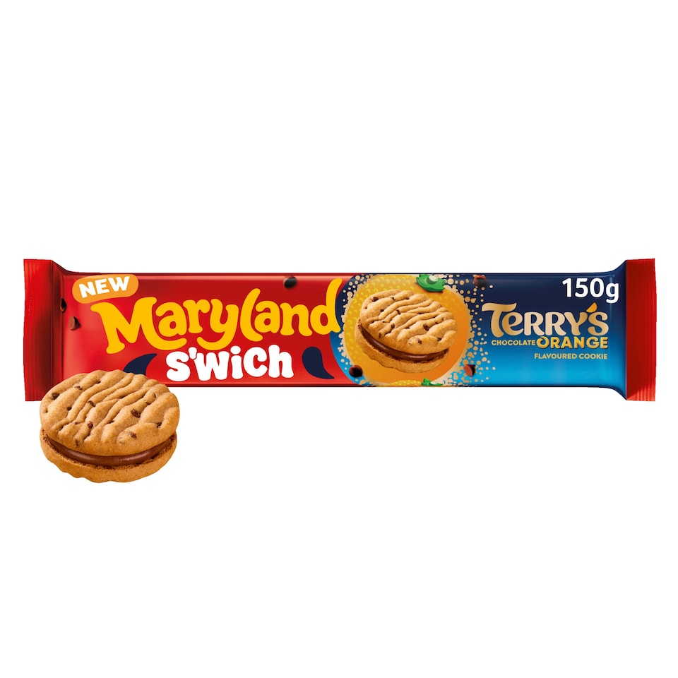 Maryland Cookies Terry's Chocolate Orange Creme Biscuits 150g