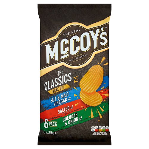 McCoy's Classic Variety Multipack 6 Pack (171g)