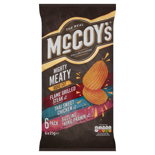 McCoy's Meaty Variety Multipack 6 Pack (170g)