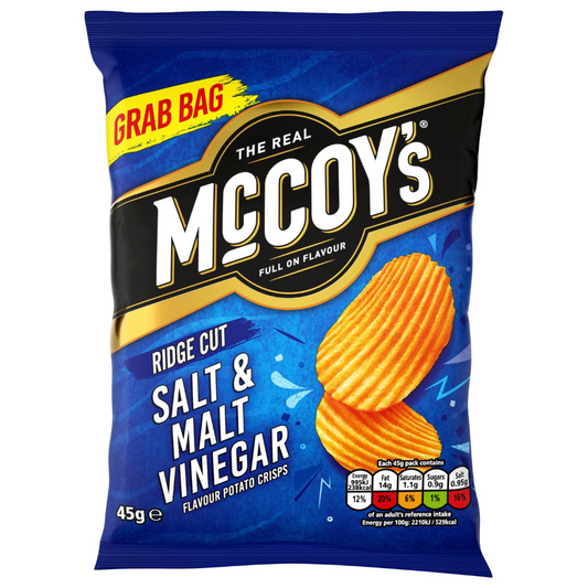 McCoy’s Salt & Malt Vinegar Grab Bag (45g)