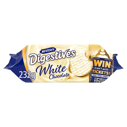 McVitie's White Chocolate Digestives 232g
