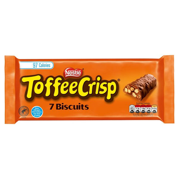 Nestle Toffee Crisp Biscuits 7 Pack 133g