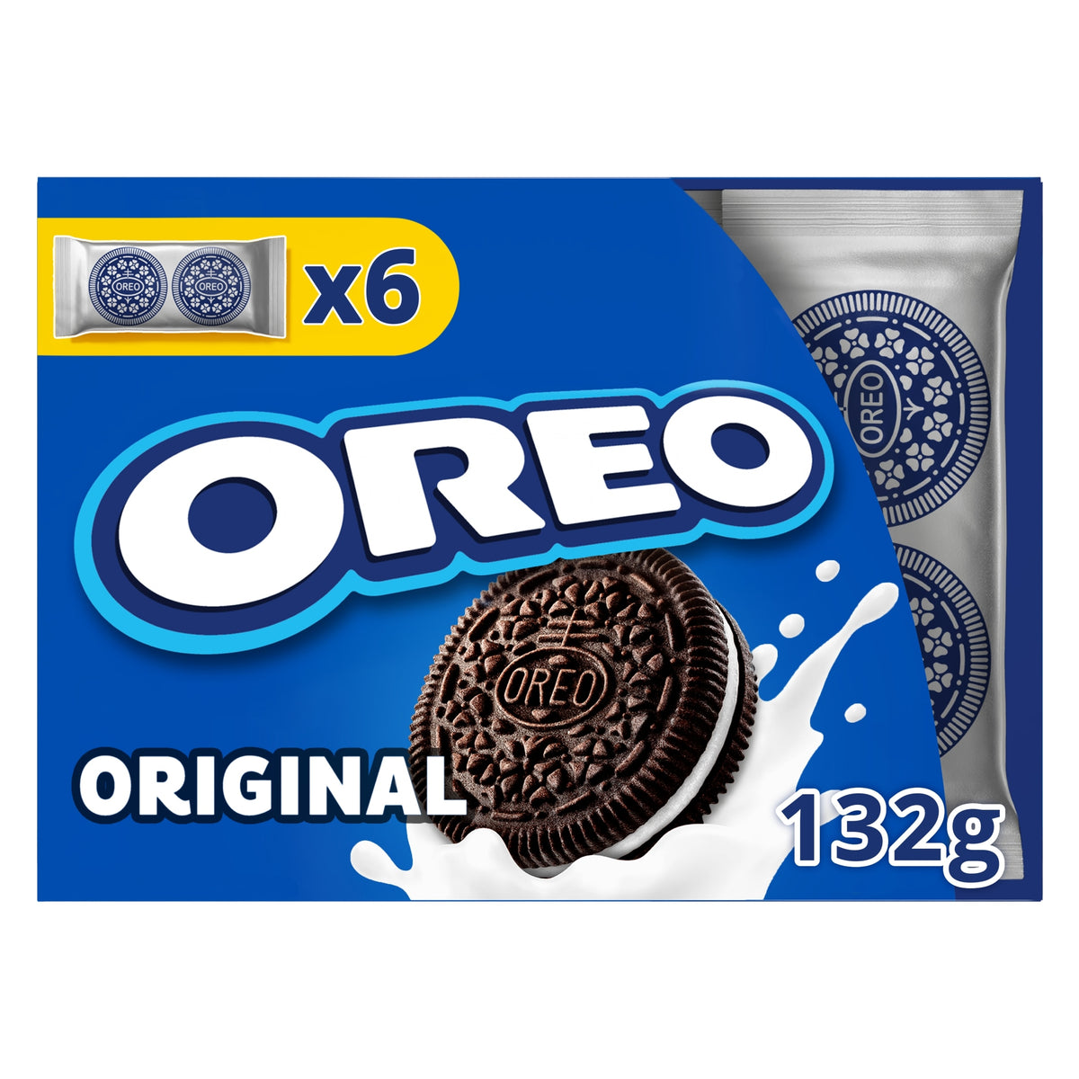 Oreo Lunchbox Vanilla Chocolate Cookies Multipack 132g