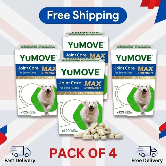 YuMOVE Joint Care Max Strength pack of 4