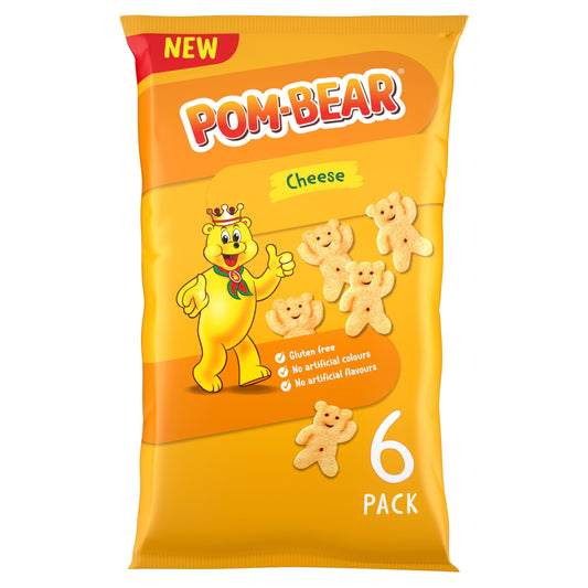 Pom-Bear Cheese Multipack 6 x 13g (78g)