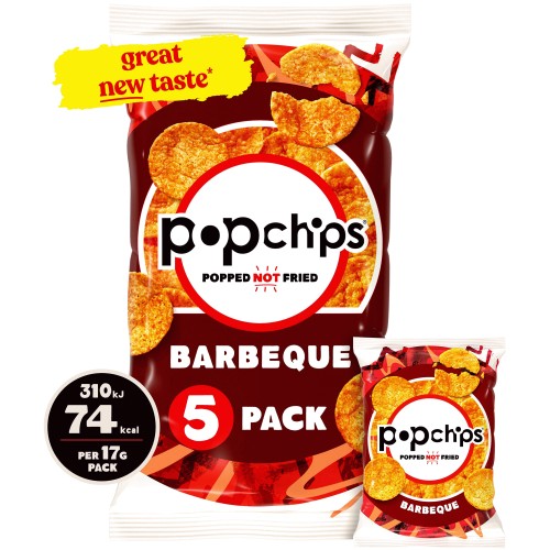 Popchips Barbeque Multipack 5 x 17g (85g)