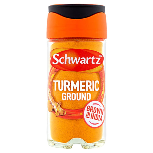 Schwartz Ground Turmeric 37g jar