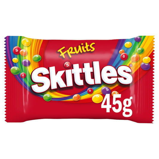 Skittles Vegan Chewy Sweets Fruit Flavour 45g