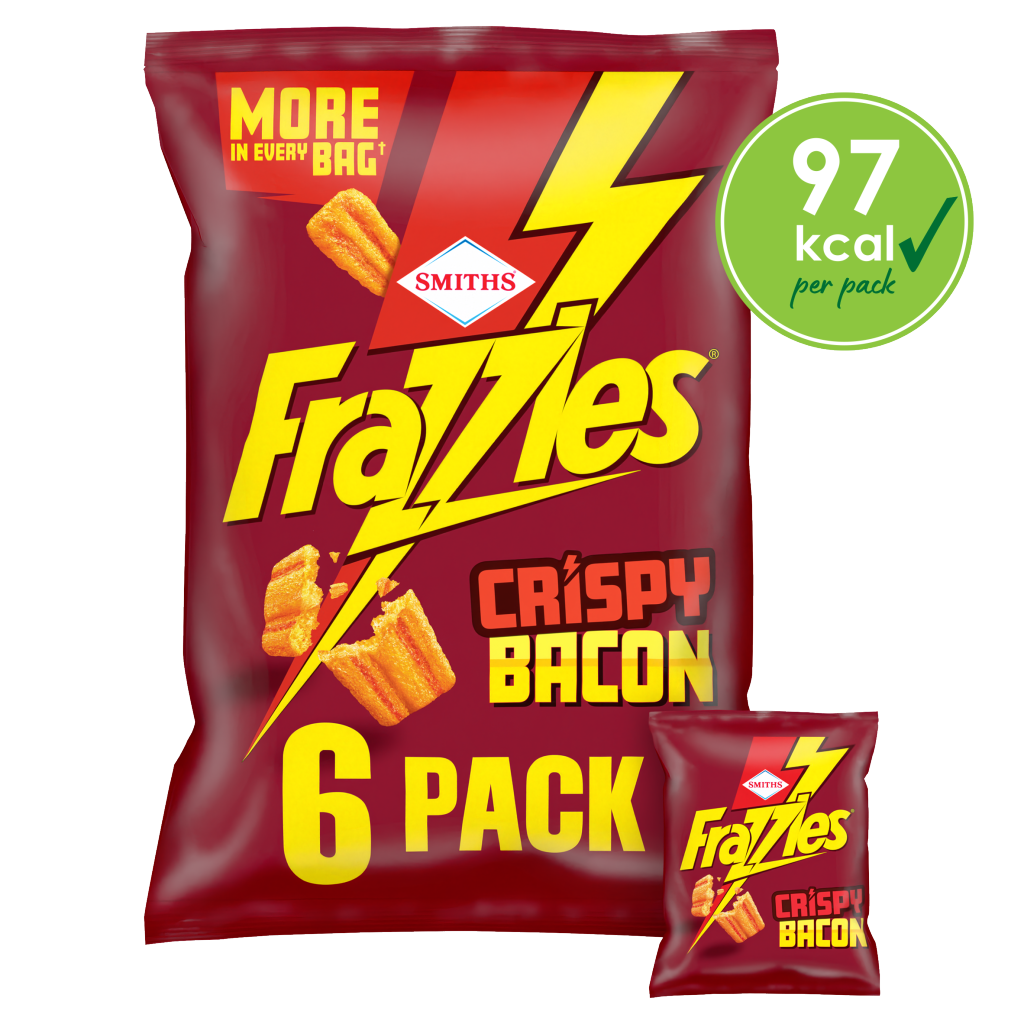 Smiths Frazzles Crispy Bacon Multipack 6 x 20g (120g)