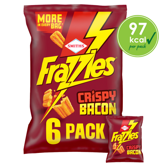 Smiths Frazzles Crispy Bacon Multipack 6 x 20g (120g)