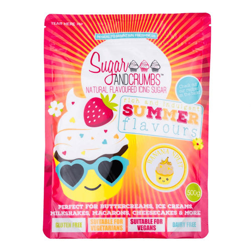 Sugar & Crumbs Banana Split Icing Sugar (500g)