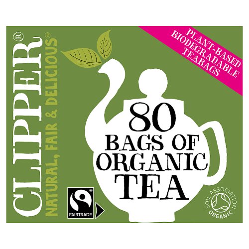 Clipper Organic Fair Trade 80 Teabags (312g)