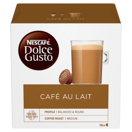 Nescafe Dolce Gusto Cafe Au Lait 16 Servings (160g)