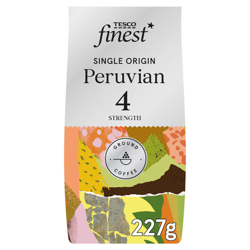 Tesco Finest Peruvian Roast & Ground Coffee (227g)