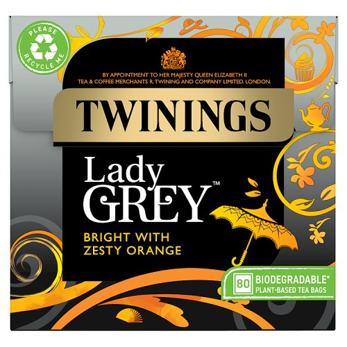 Twinings Lady Grey Teabags 80 (200g)