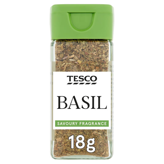 Tesco Basil 18g