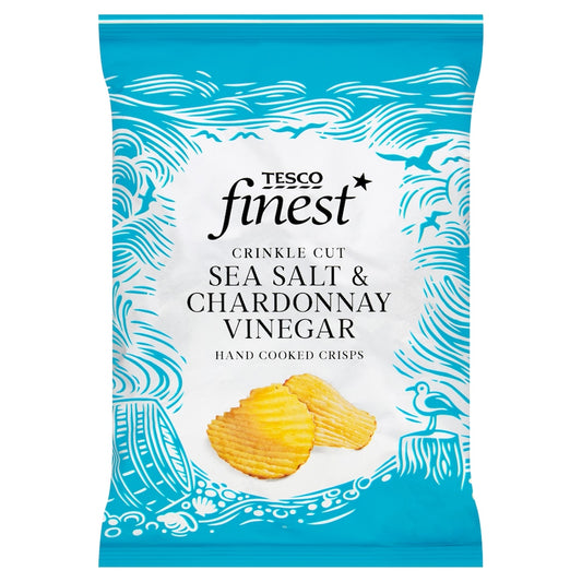 Tesco Finest Sea Salt & Chardonnay Vinegar Crisps (150g)