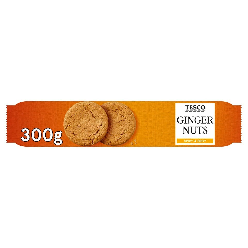Tesco Ginger Nut Biscuits 300g