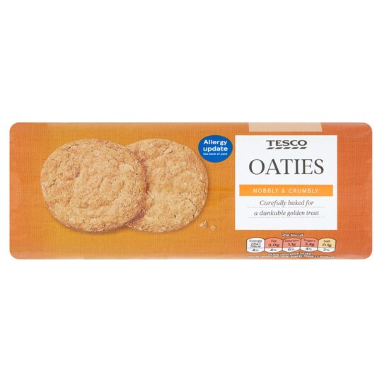 Tesco Oaty Rounds Biscuits 300g
