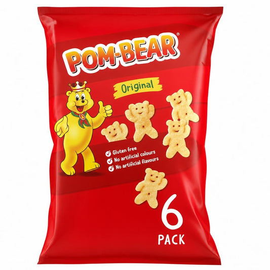 Pom-Bear Original multipack, 6 x 13g